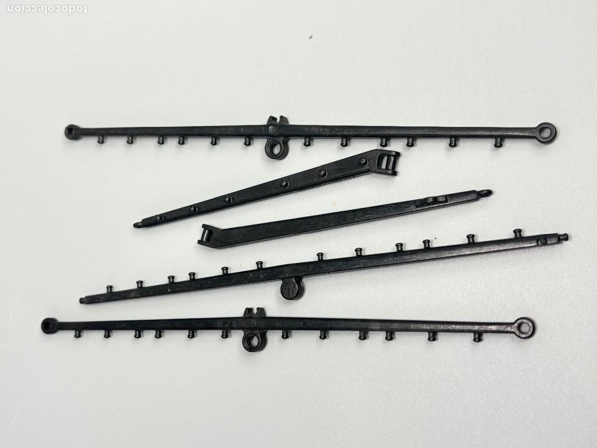 Playmobil: Playmobil lote soporte bandera negro moderno barco pirata
