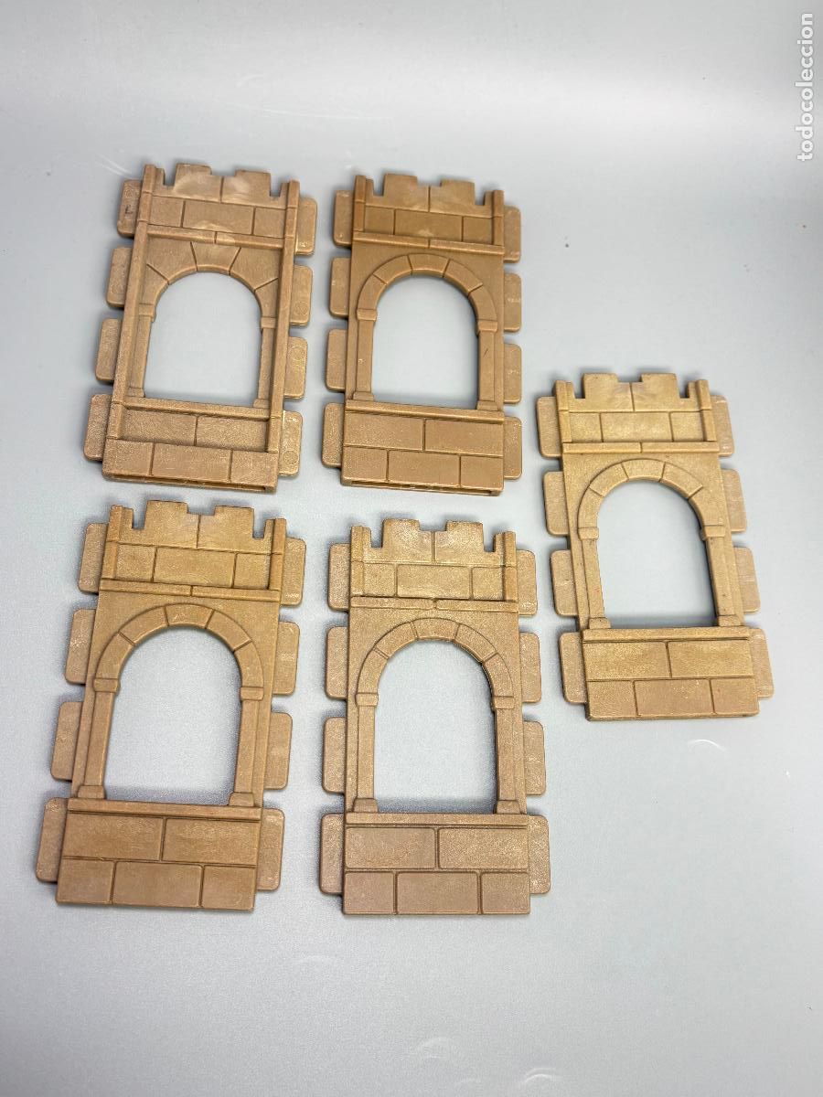 Playmobil: Playmobil lote pared casa castillo medieval