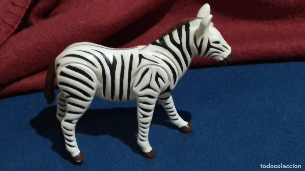 Playmobil: FIGURA PLAYMOBIL. CEBRA ADULTA. ZOO, ANIMALES DE LA SELVA -