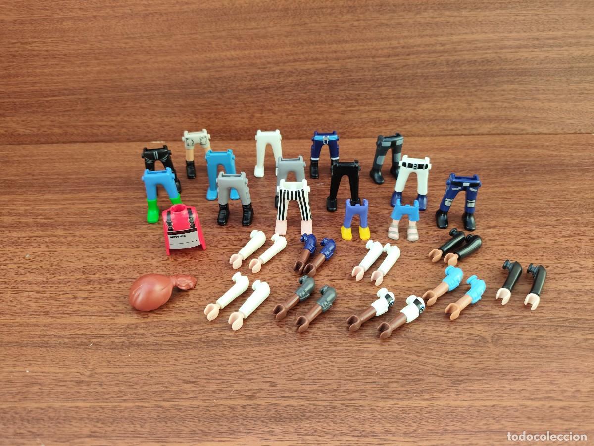 Playmobil: Playmobil lote piernas brazos hombre mujer ni&ntilde;o ni&ntilde;a