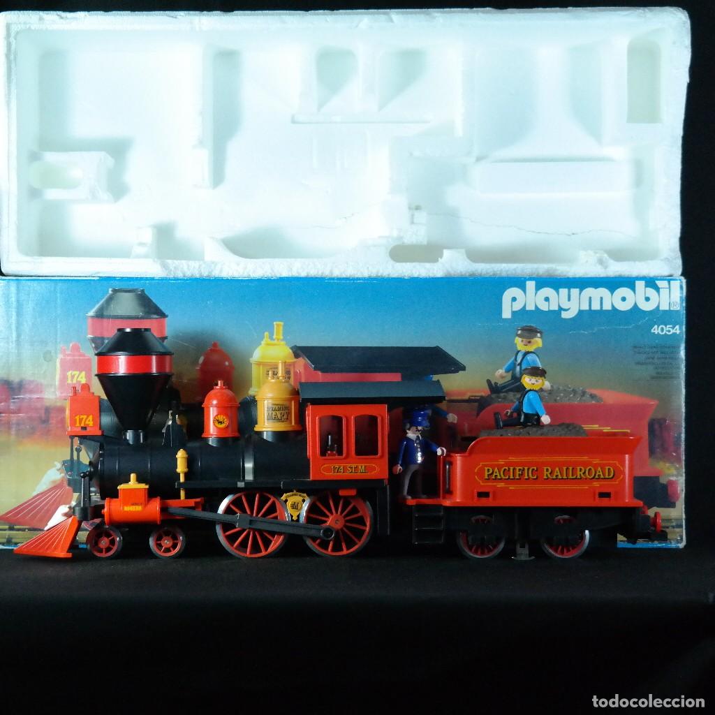 Playmobil: Playmobil ref.4054 en excelente estado, locomotora testeada, con caja ☼