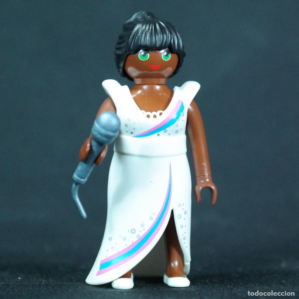 Playmobil: Playmobil mujer cantante ☼