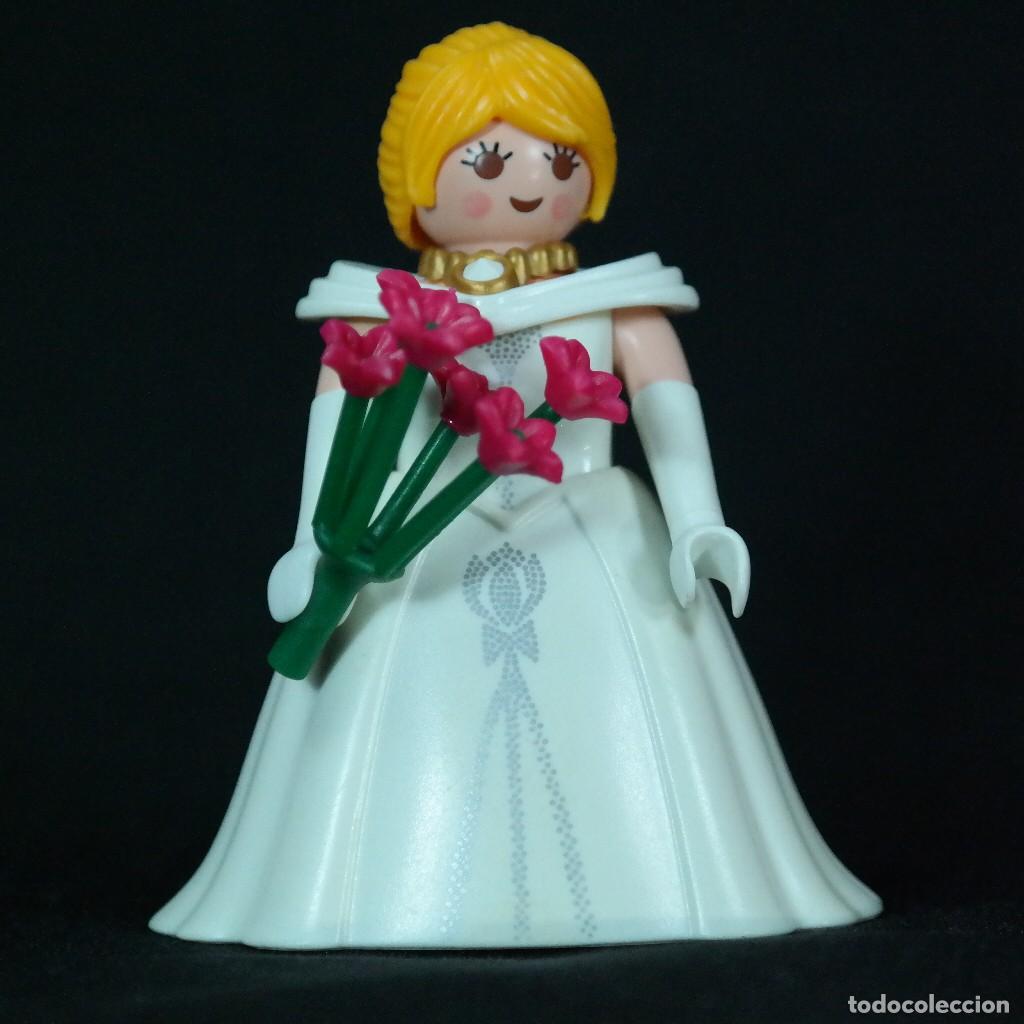 Playmobil: Playmobil novia con vestido blanco ☼