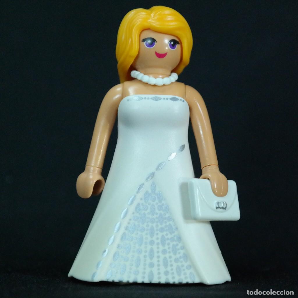 Playmobil: Playmobil novia con pelo rubio ☼