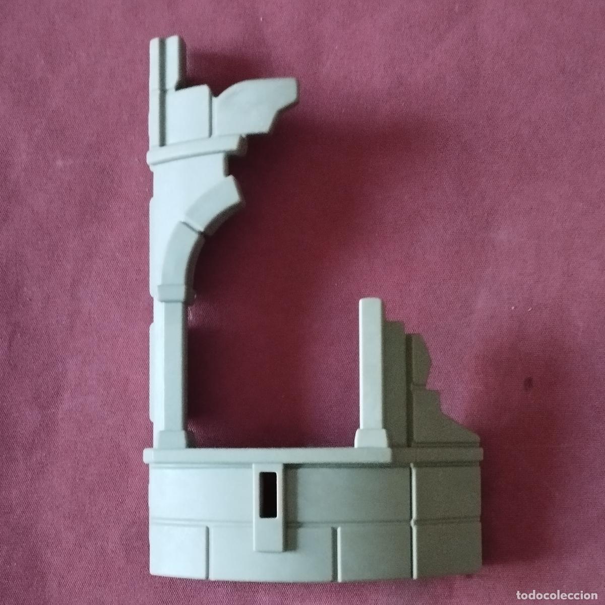 Playmobil: PARED CURVADA EN RUINAS CON VENTANA - CASTILLO MEDIEVAL - PLAYMOBIL