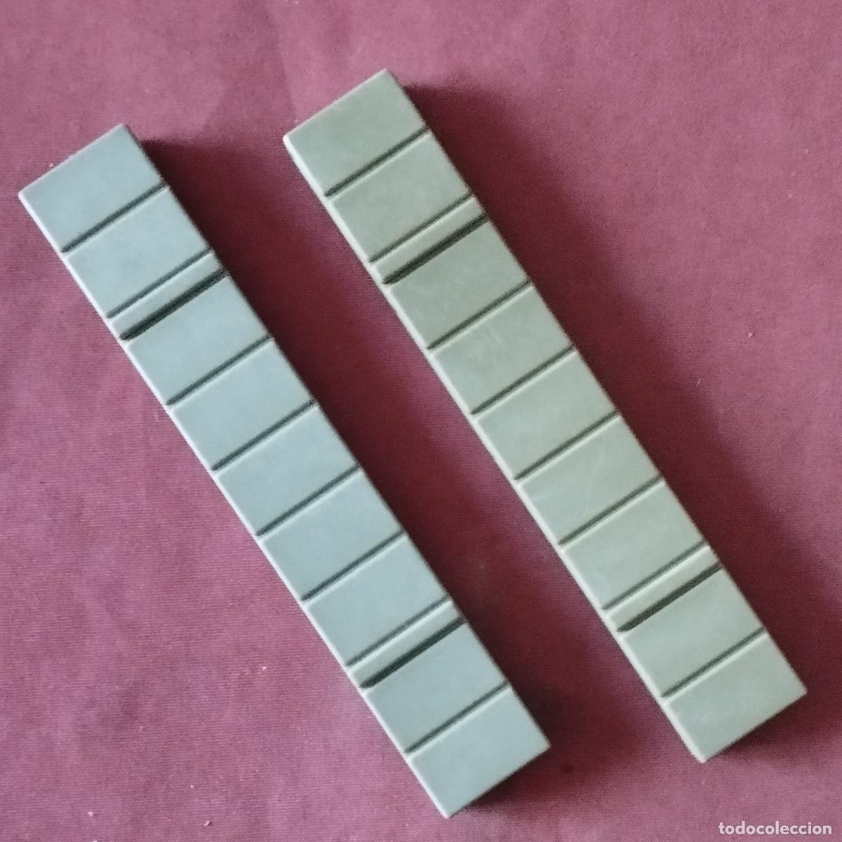 Playmobil: 2 UNIONES DE PARED DE CASTILLO MEDIEVAL ANTIGUO - DOBLES - PLAYMOBIL