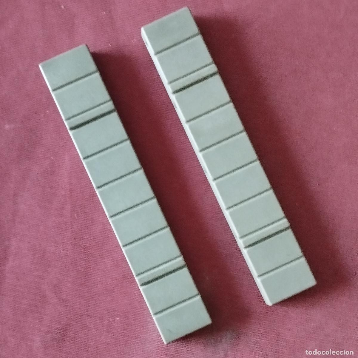 Playmobil: 2 UNIONES DE PARED DE CASTILLO MEDIEVAL ANTIGUO - DOBLES - PLAYMOBIL