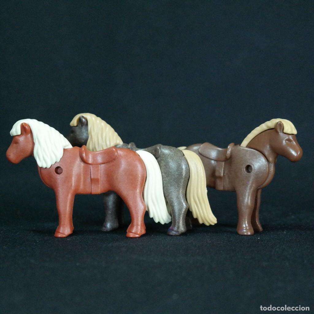 Playmobil: Playmobil tres ponys ☼