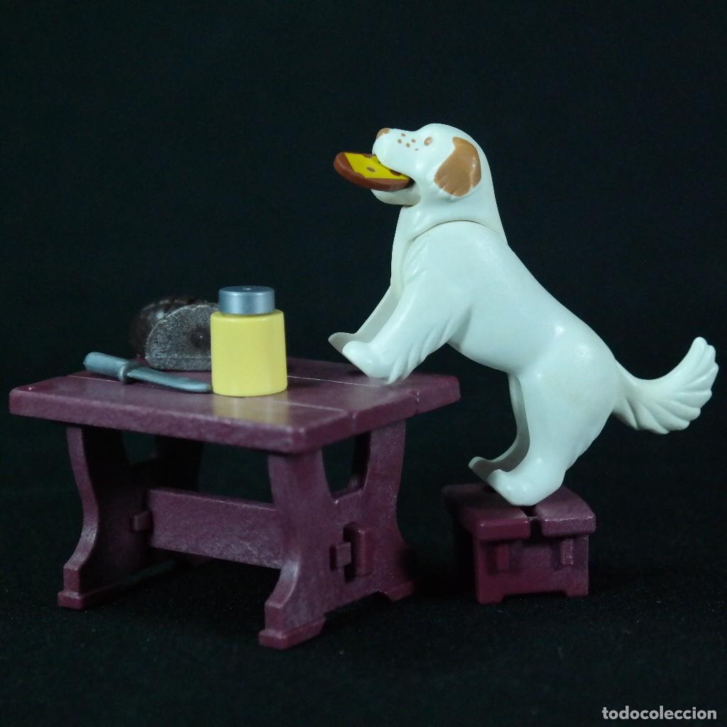 Playmobil: Playmobil perro con mesa ☼