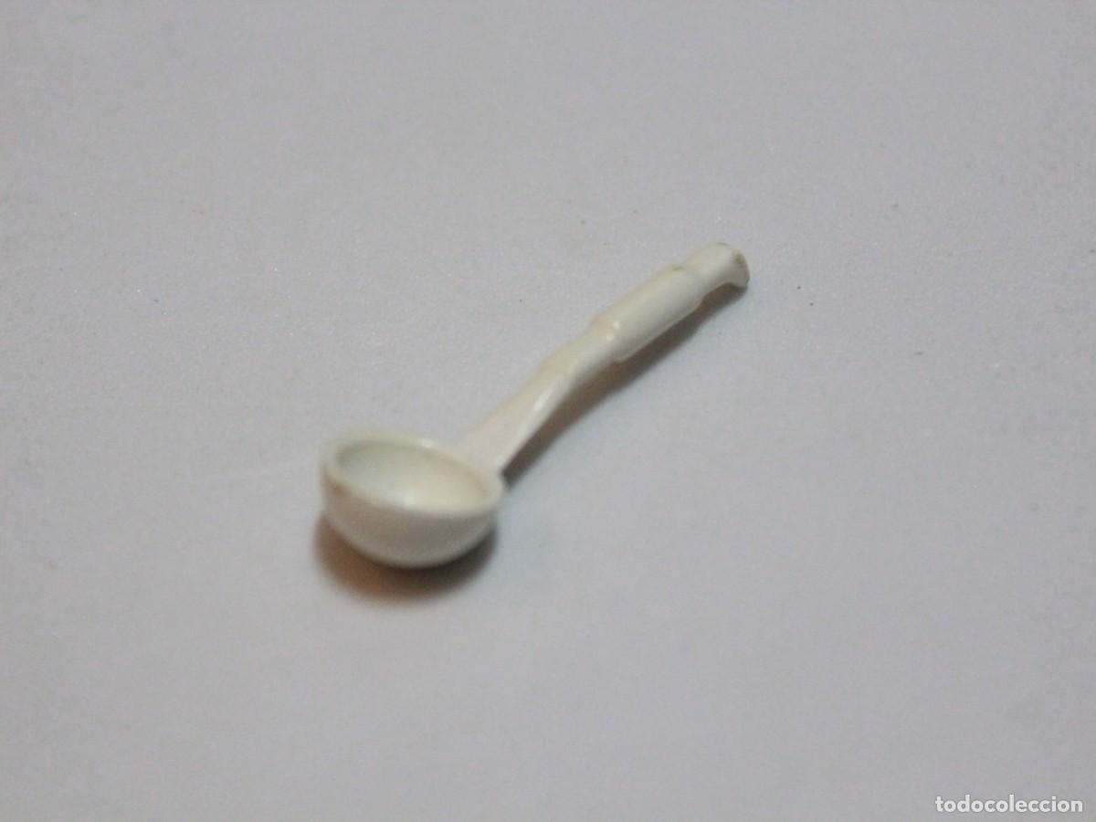 Playmobil: Accesorio Playmobil cuchara blanca utensilio cocina comedor