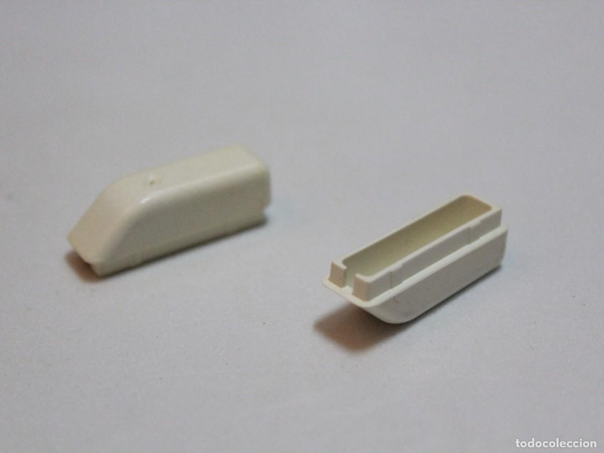 Playmobil: Accesorio Playmobil lote de 2 piezas blancas desmontables set por identificar