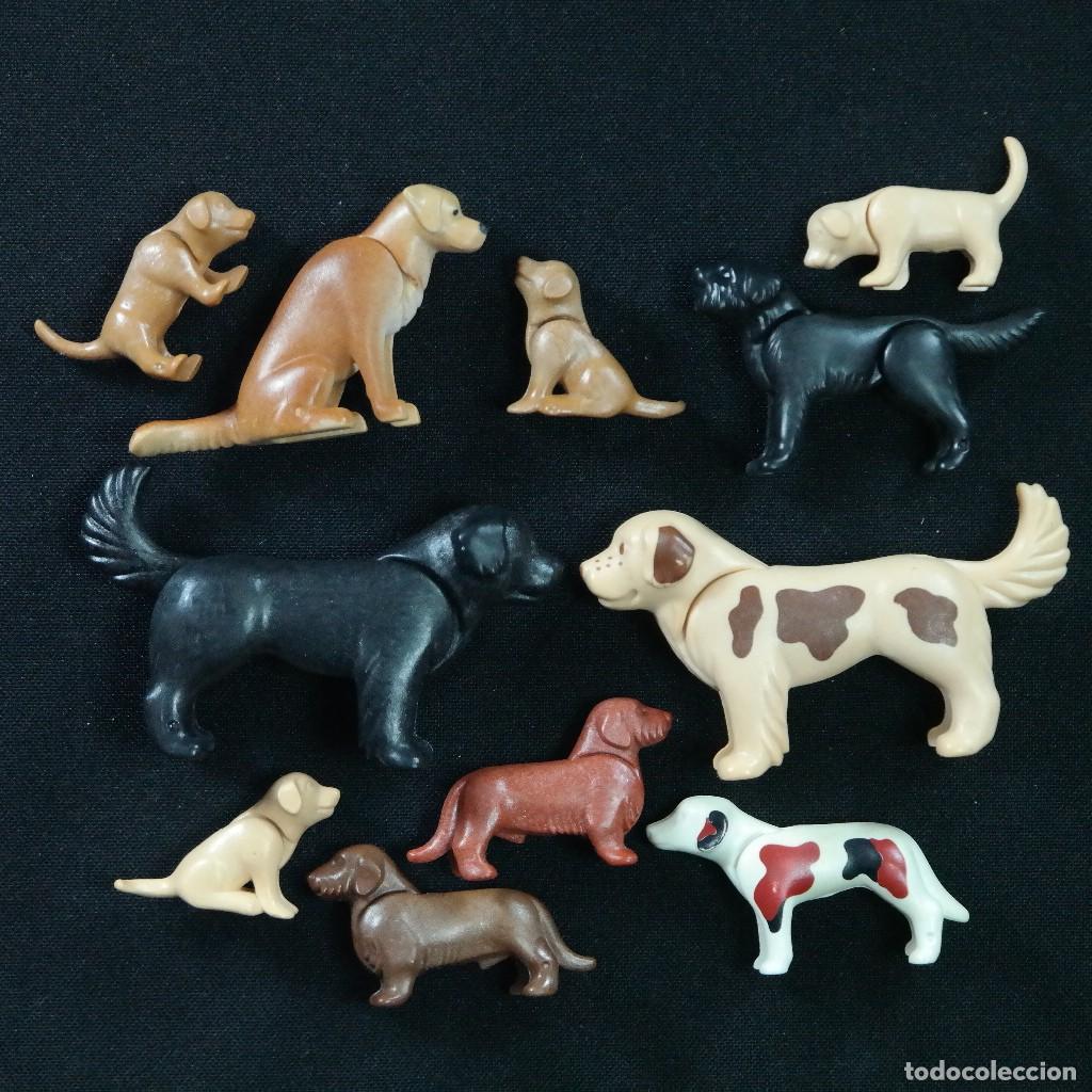 Playmobil: Playmobil lote perros ☼