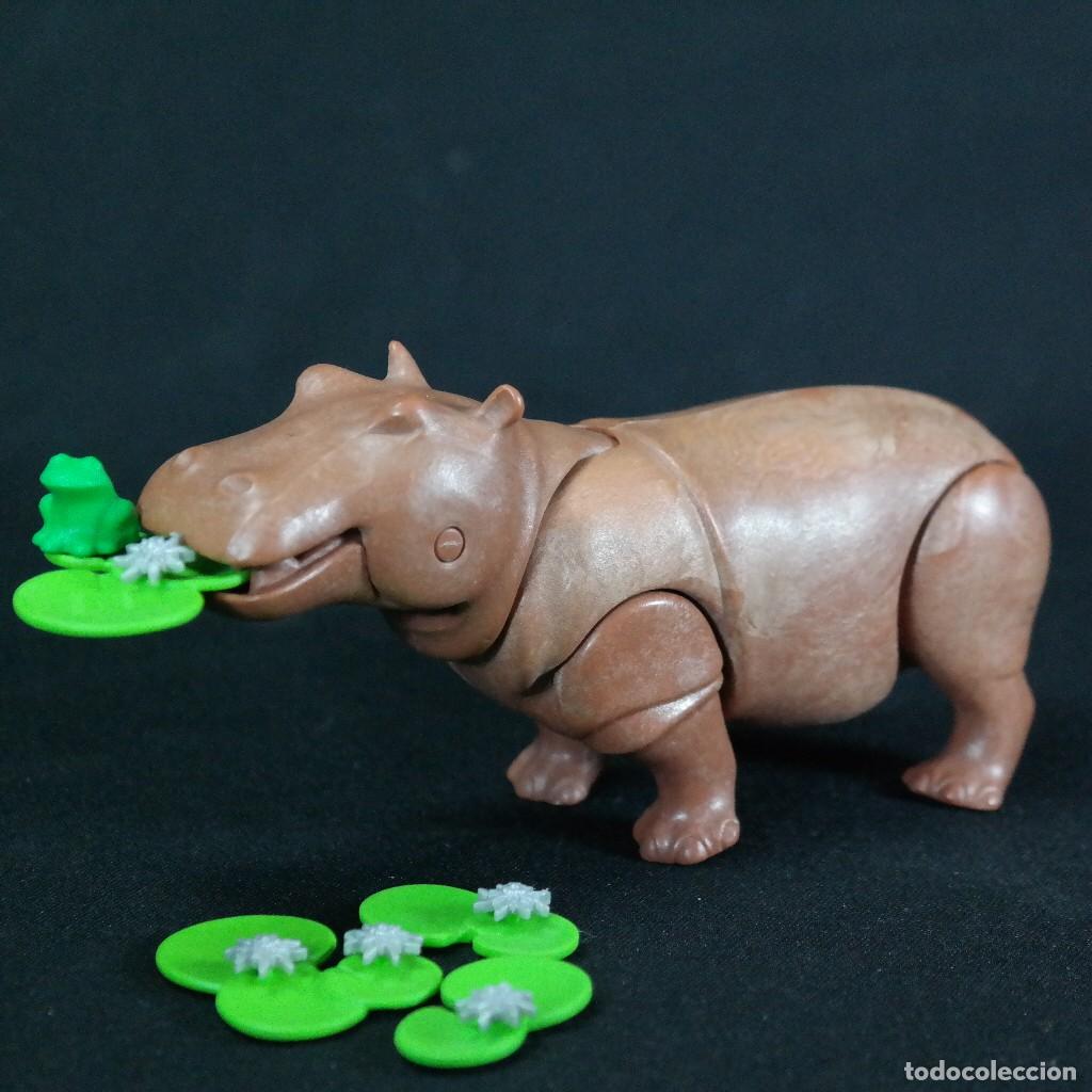 Playmobil: Playmobil hipopotamo con rana ☼