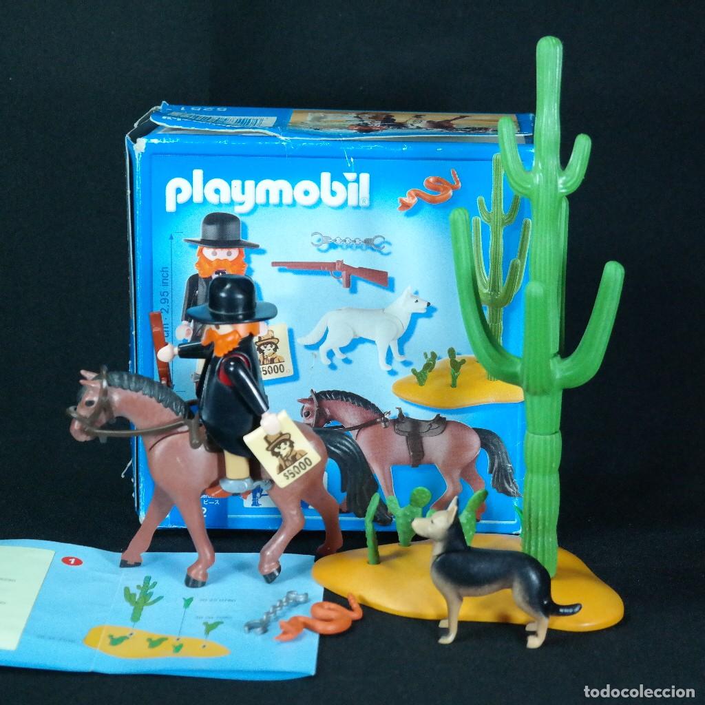 Playmobil: Playmobil sherrif con caballo y cactus ref.5251 ☼