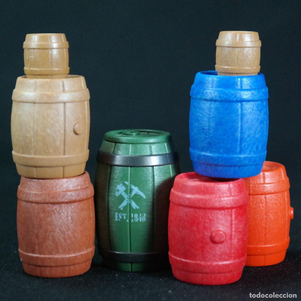 Playmobil: Playmobil barriles de varios colores ☼