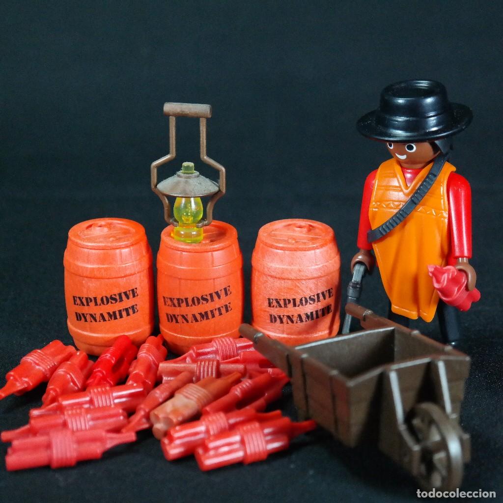 Playmobil: Playmobil lote buscador de oro con explosivos ☼