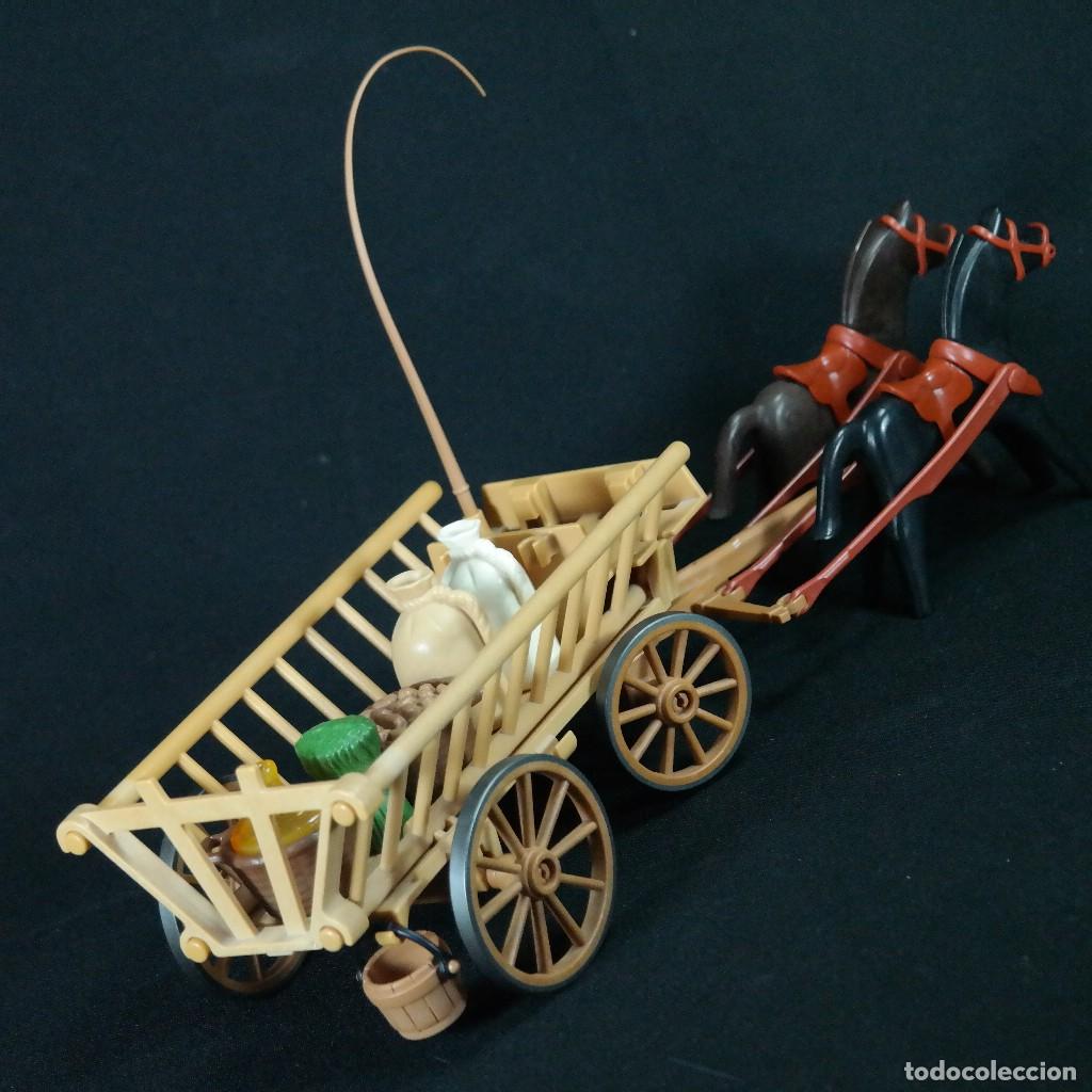 Playmobil: Playmobil carro de granja oeste medieval ☼