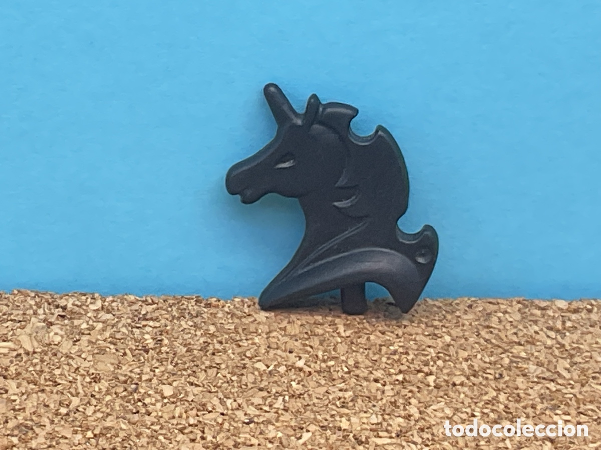 Playmobil: ACCESORIOS PLAYMOBIL . PLUMA ACCESORIO CASCO UNICORNIO. REF MEDIEVOLO