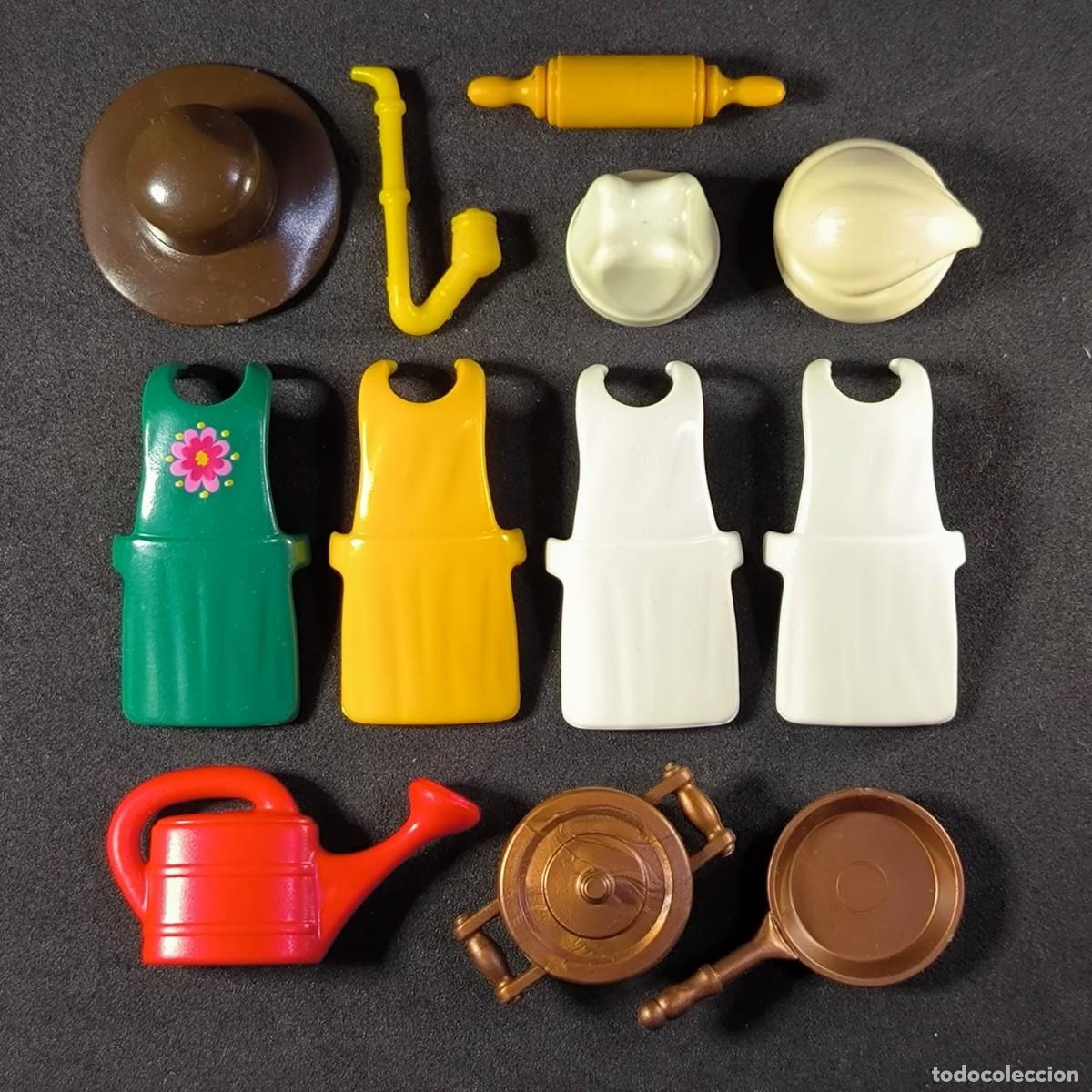 Playmobil: Playmobil delantales con utensilios de casa ☼