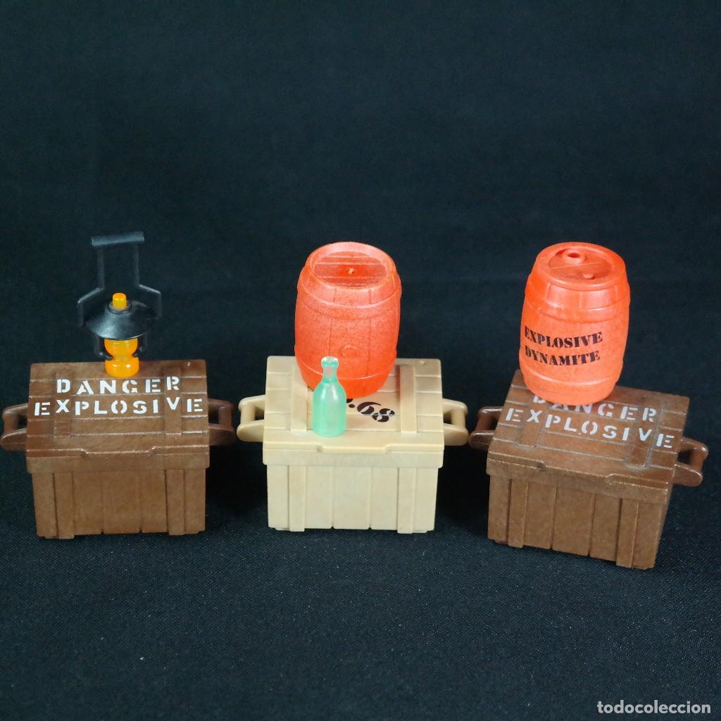 Playmobil: Playmobil baules y barriles oeste ☼