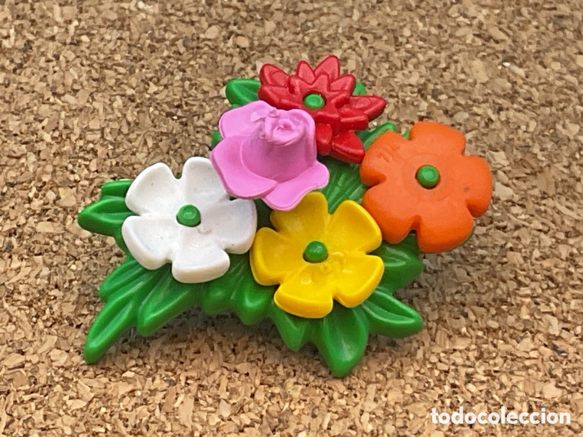 Playmobil: ACCESORIO PLAYMOBIL. PLANTA CON FLORES VARIAS.