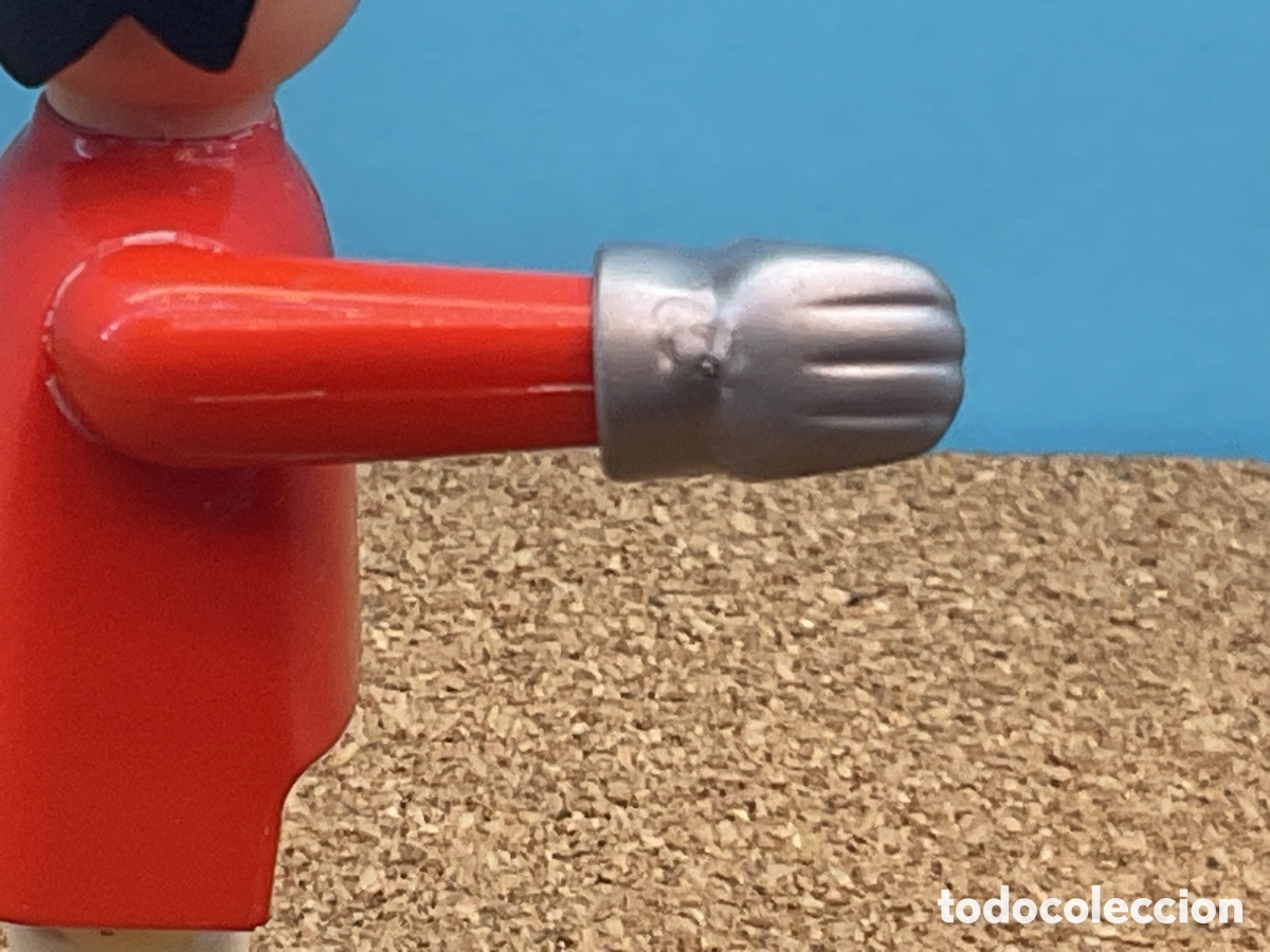 Playmobil: ACCESORIO PLAYMOBIL. GUANTE, MANOPLA ADULTO COLOR GRIS.