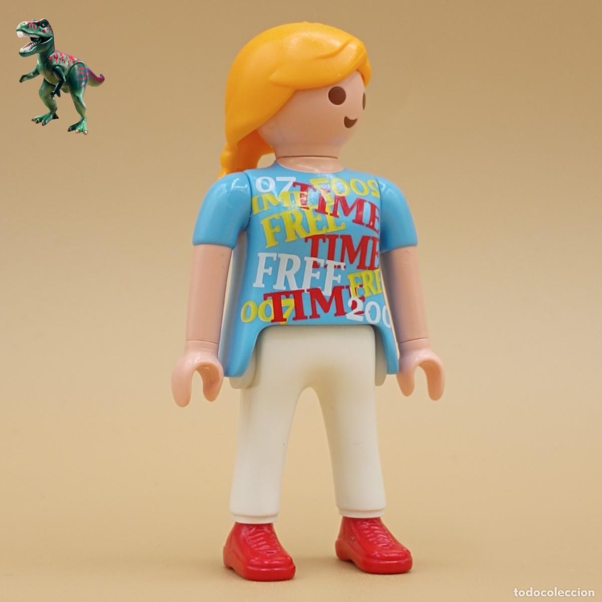 Playmobil: Playmobil figura mujer medieval victoriano western granja city life circo construccion vintage T7