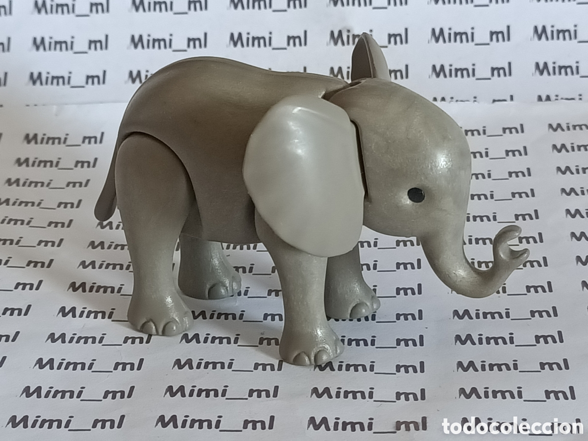 Playmobil: Playmobil elefante peque&ntilde;o animales zoo circo roman&iacute; Safari Sabana
