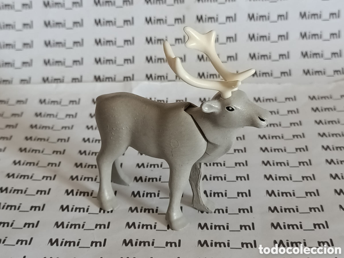 Playmobil: Playmobil figura reno bosque Navidad trineo animales