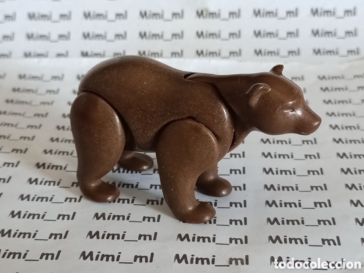 Playmobil: Playmobil figura oso adulto animales salvajes selva zoo circo