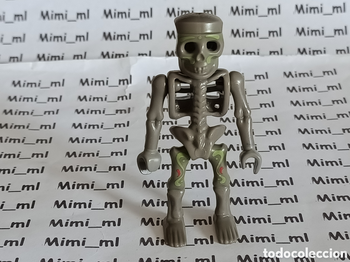 Playmobil: Playmobil figura esqueleto gris