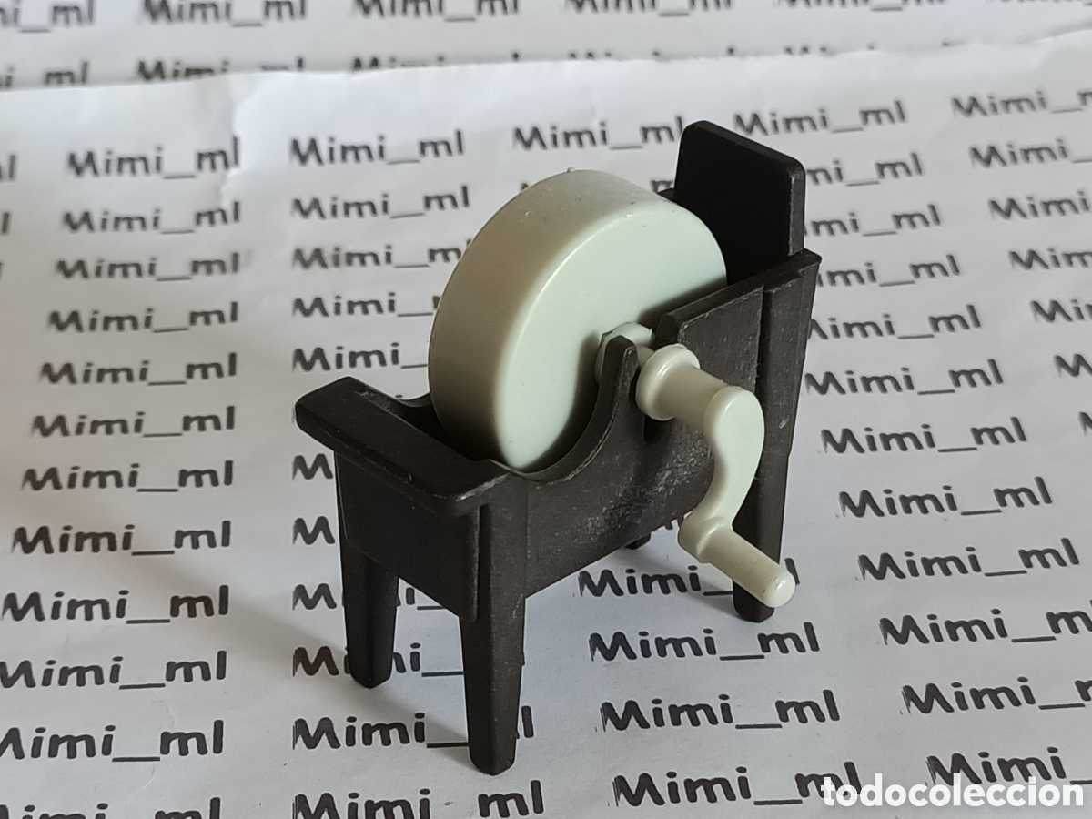 Playmobil: Playmobil piedra afilar medieval afilador