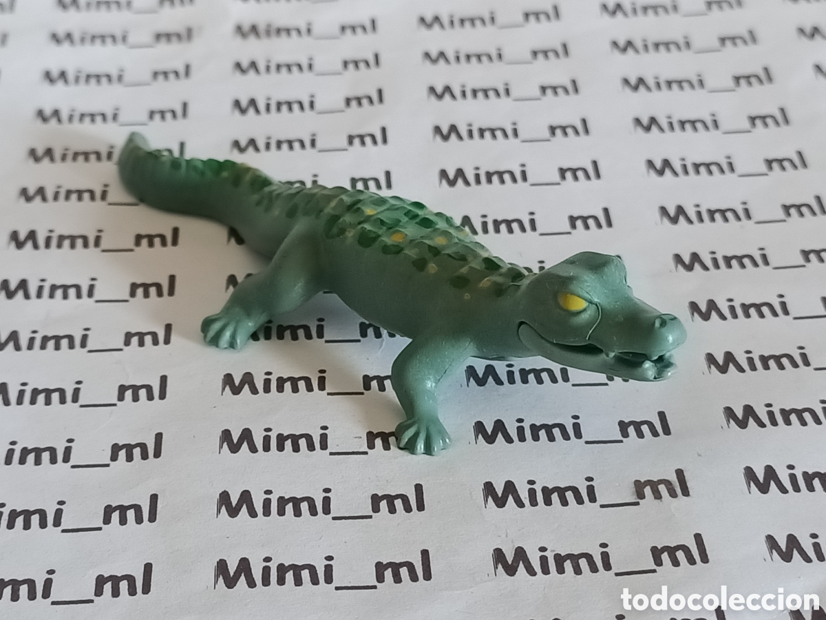 Playmobil: Playmobil cocodrilo caim&aacute;n animales salvajes zoo selva