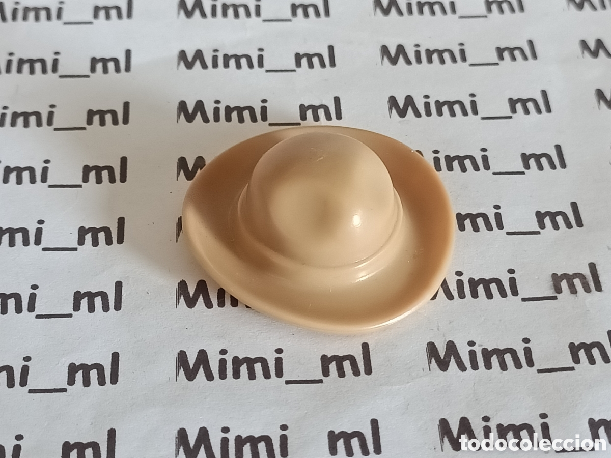 Playmobil: Playmobil sombrero western oeste gorro beige vaquero