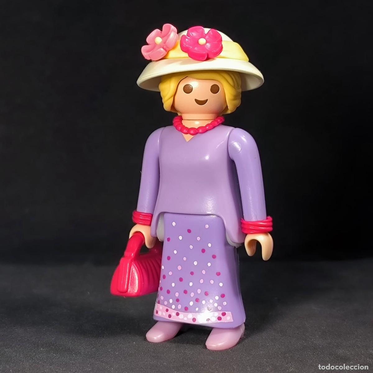 Playmobil: Playmobil dama con sombrero con flores ☼