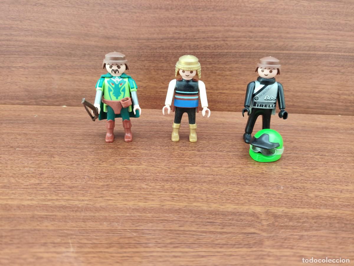 Playmobil: Playmobil lote 3 figuras hombre