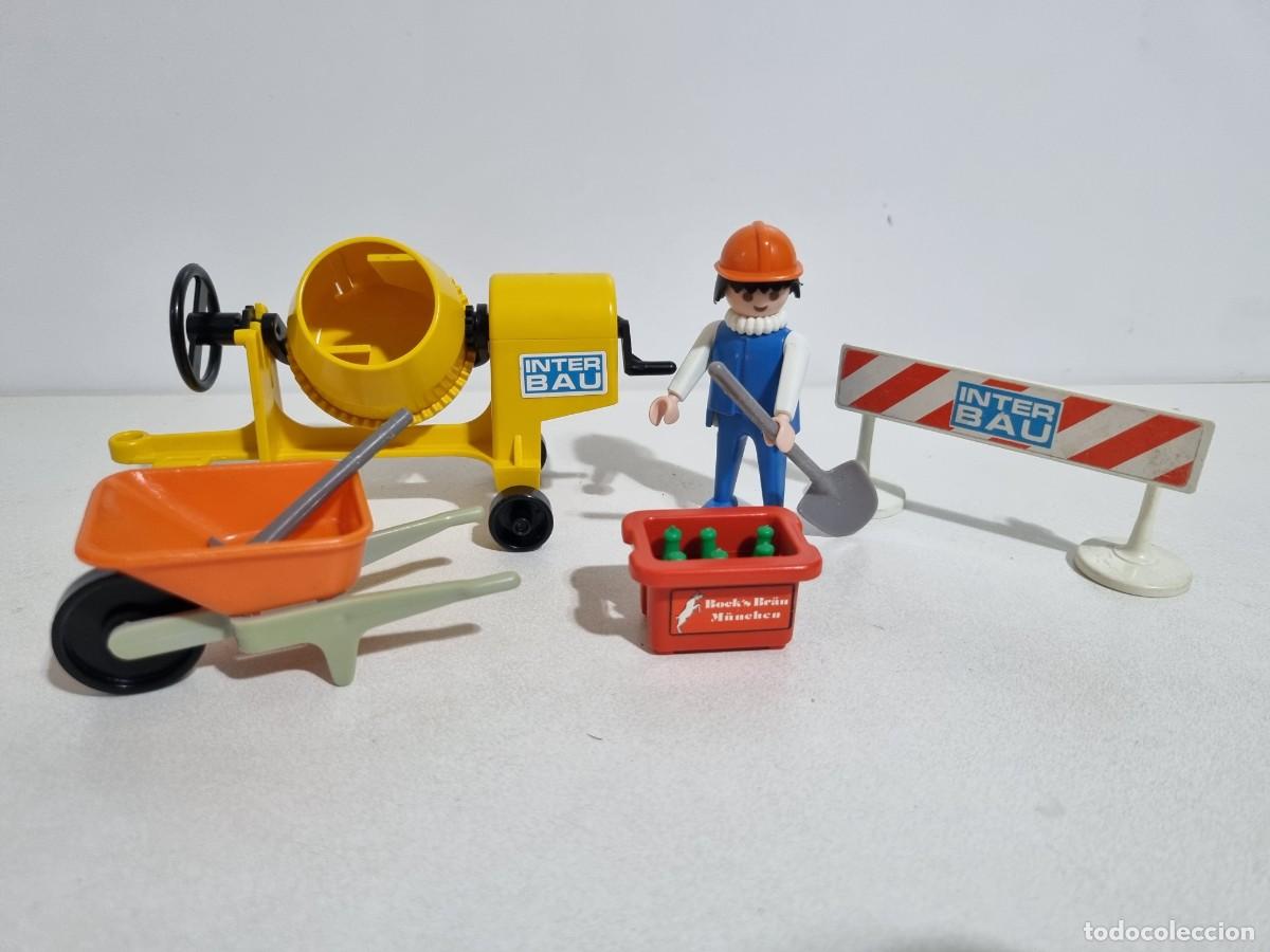 Playmobil: Playmobil 3562 Set Construccion Hormigonera Obrero Obra Alba&ntilde;il Peon