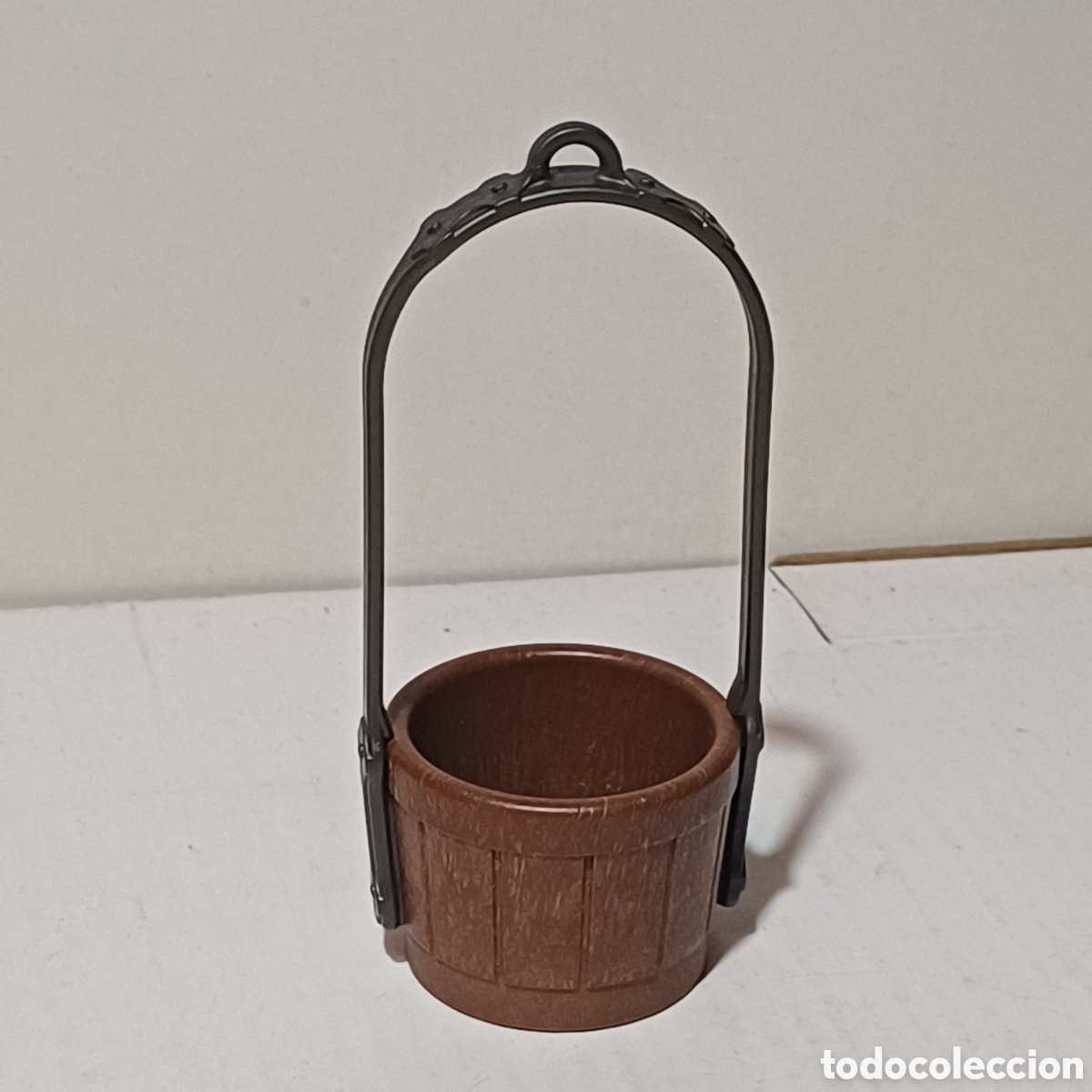 Playmobil: Pieza playmobil Cuba madera grua elevador medieval ref. 3666