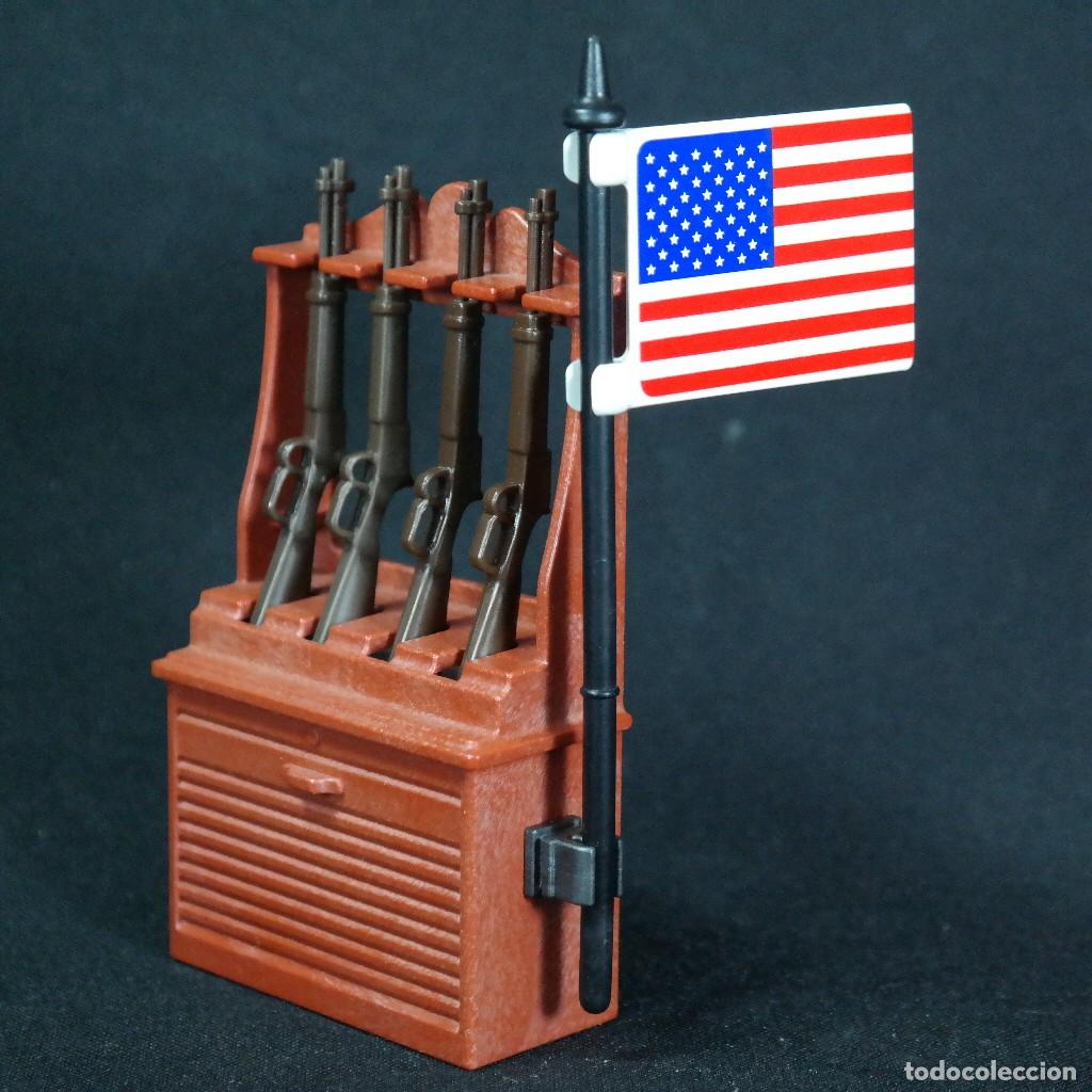 Playmobil: Playmobil armero con bandera ☼