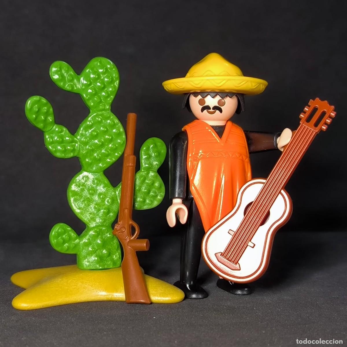 Playmobil: Playmobil mexicano con cactus y guitarra ☼