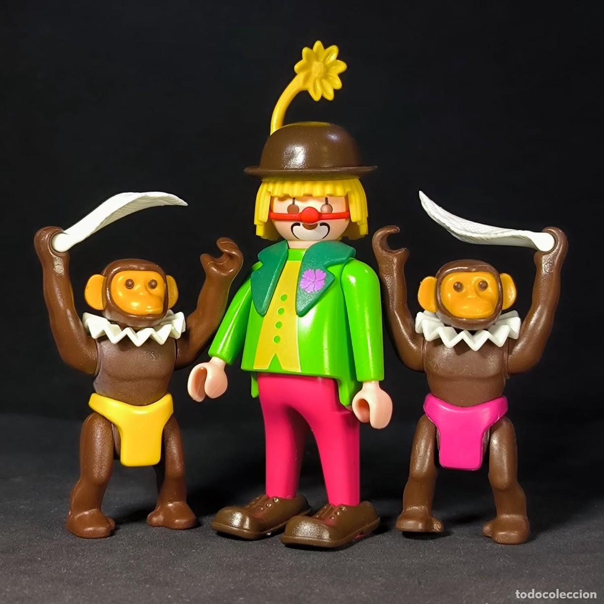 Playmobil: Playmobil payaso con 2 monos ☼