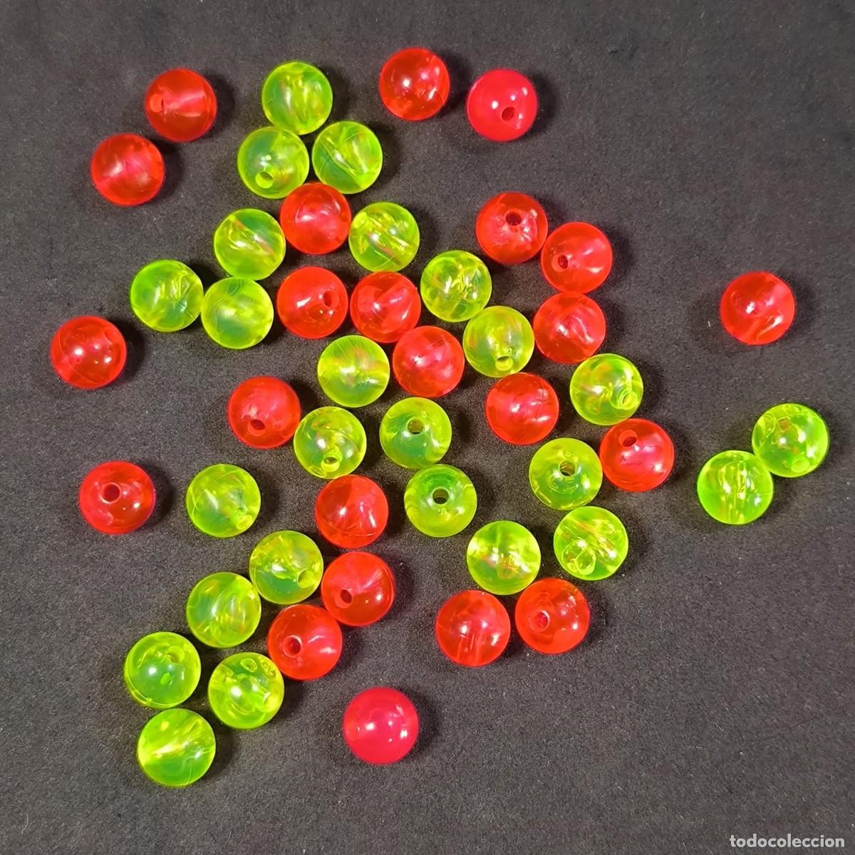 Playmobil: Playmobil bolas rojas y verdes para baculos y yelmos ☼