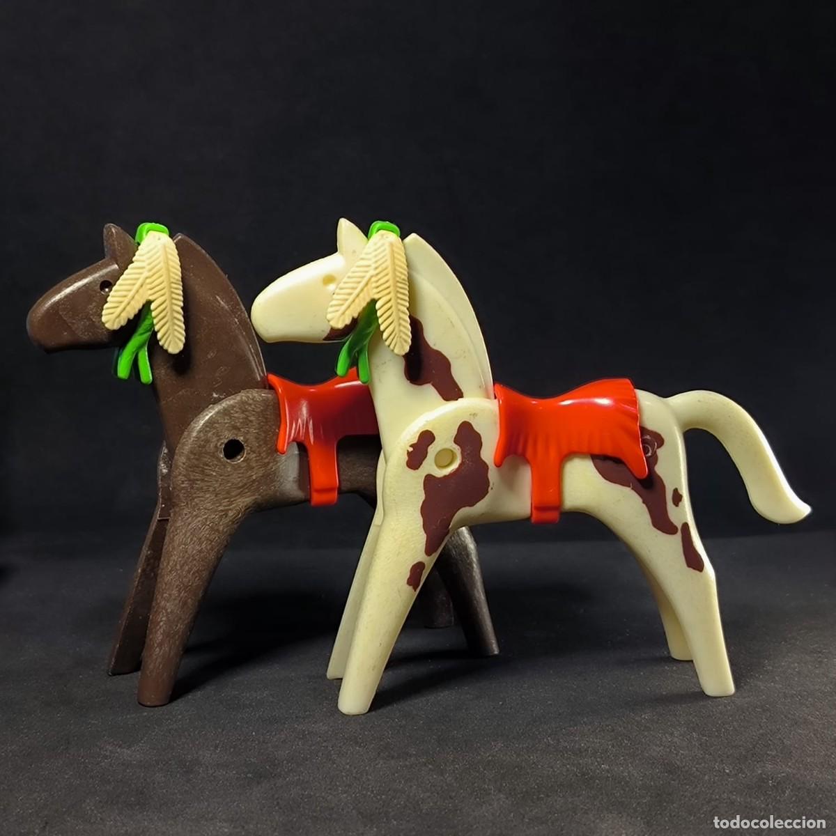 Playmobil: Playmobil dos caballos indios ☼