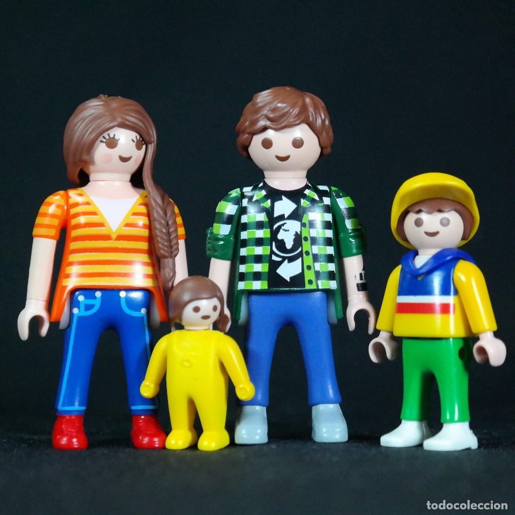 Playmobil: Playmobil familia con 2 ni&ntilde;os ☼