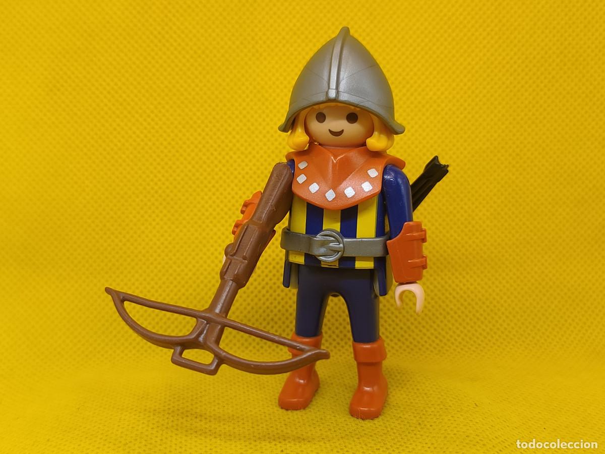Playmobil: Playmobil Ballestero del reino del le&oacute;n, ballestero medieval