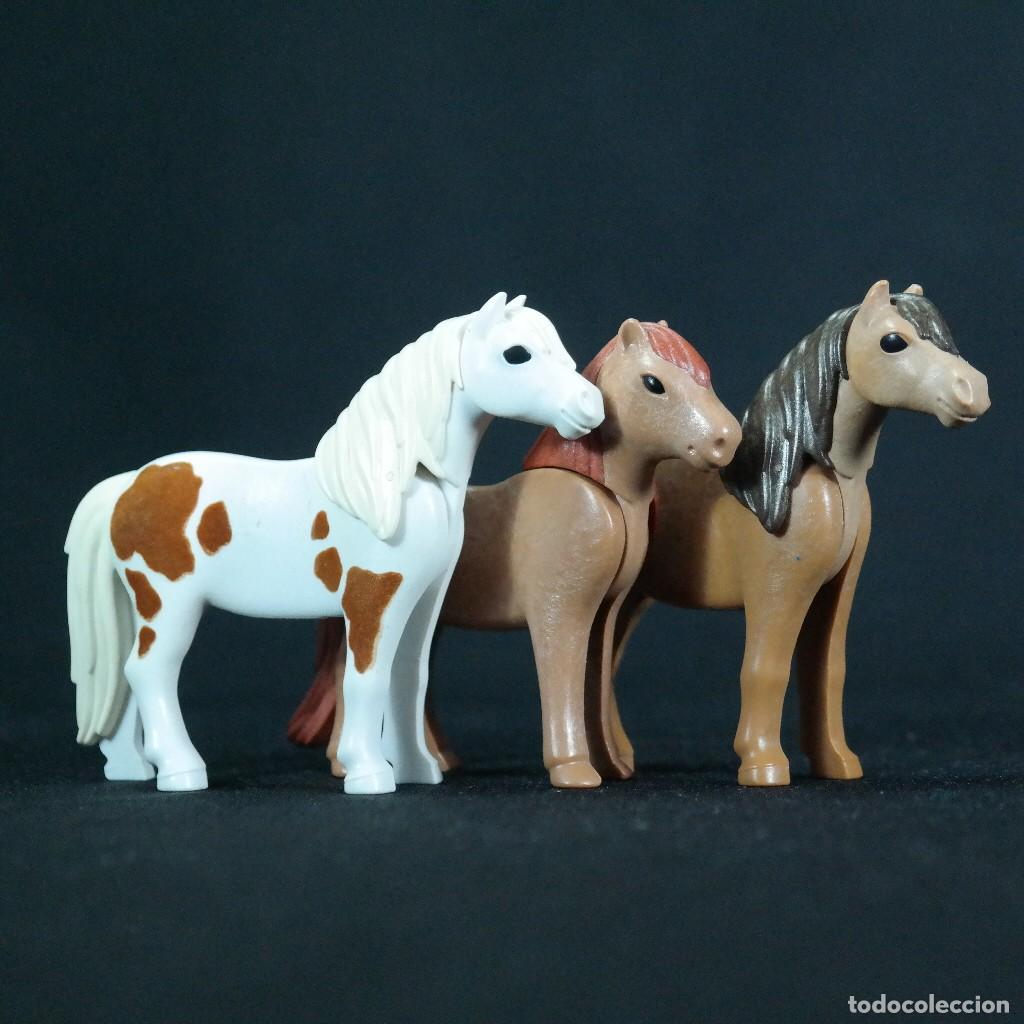 Playmobil: Playmobil tres ponys ☼