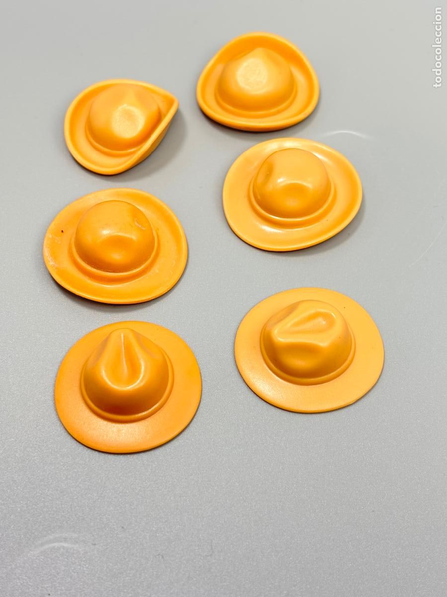 Playmobil: Playmobil lote sombrero soldado vaquero oeste