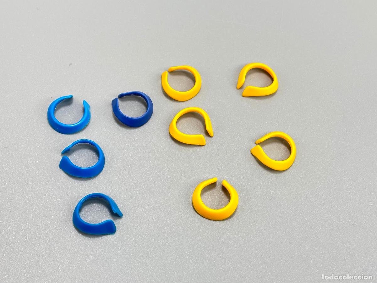 Playmobil: Playmobil lote pa&ntilde;uelo amarillo azul vaquero oeste