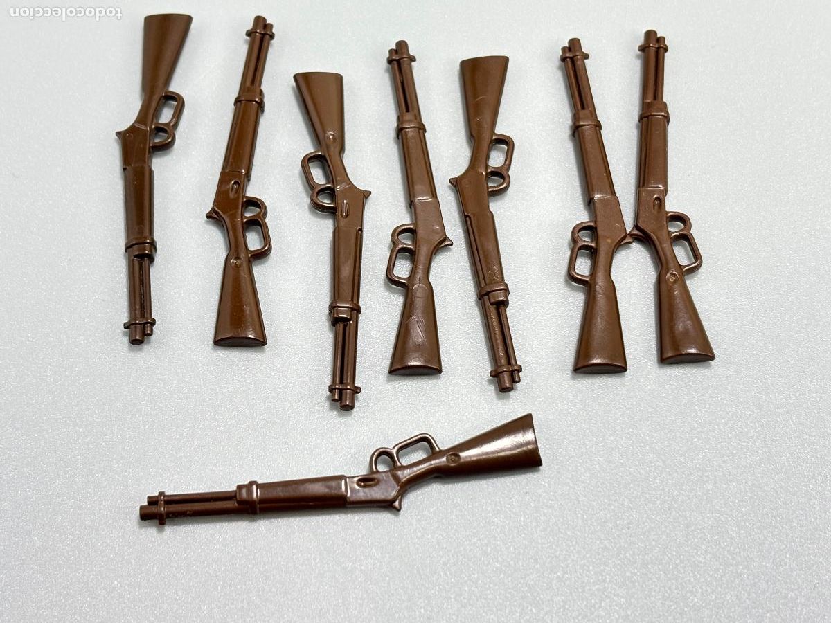 Playmobil: Playmobil lote rifle soldado oeste fuerte