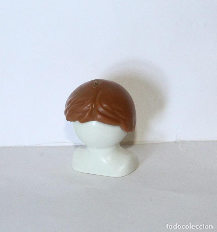 Playmobil: PLAYMOBIL MEDIEVAL PELO PELUCA MARRON MORENO HOMBRE